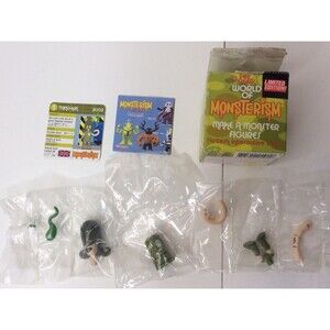 Pete Fowler World of Monsterism Monster Toy Figure 1 Thing Kun Green Limited